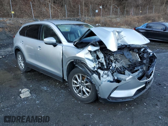 2017 Mazda CX-9 Touring with VIN JM3TCBCY7H0134198, listed as a Copart auction lot 83765684 with 0 mi miles and Salvage Title. Bid and sale history available at carsss.com. Image 4.