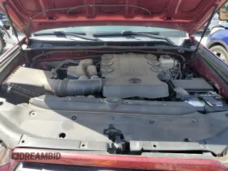 2012 Toyota 4Runner SR5 with VIN JTEZU5JRXC5041888, listed as a Copart auction lot 53674585 with 154,700 mi miles and Salvage title. Bid and sale history available at DreamBid. Image 12.