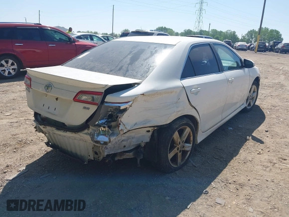 2012 Toyota Camry L with VIN 4T1BF1FK3CU541106, listed as a IAAI auction lot 42232461 with 167,075 mi miles and . Bid and sale history available at carsss.com. Image 4.