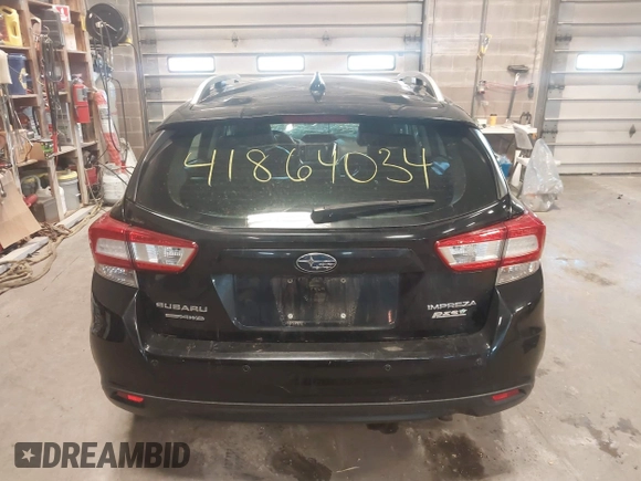 2017 Subaru Impreza Limited with VIN 4S3GTAU65H3740440, listed as a IAAI auction lot 41864034 with 187,947 mi miles. Bid and sale history available at carsss.com. Image 16.