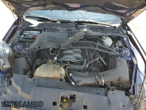 2018 Ford Mustang GT with VIN 1FA6P8CFXJ5165262, listed as a Copart auction lot 52105425 with 36,790 mi miles and Salvage Title. Bid and sale history available at DreamBid. Image 11.