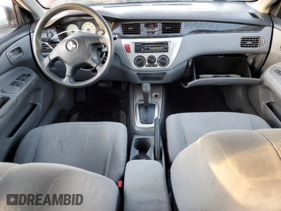 2006 Mitsubishi Lancer ES with VIN JA3AJ26E36U072102, listed as a Copart auction lot 83217594 with 21,310 mi miles and Salvage Title. Bid and sale history available at carsss.com. Image 8.