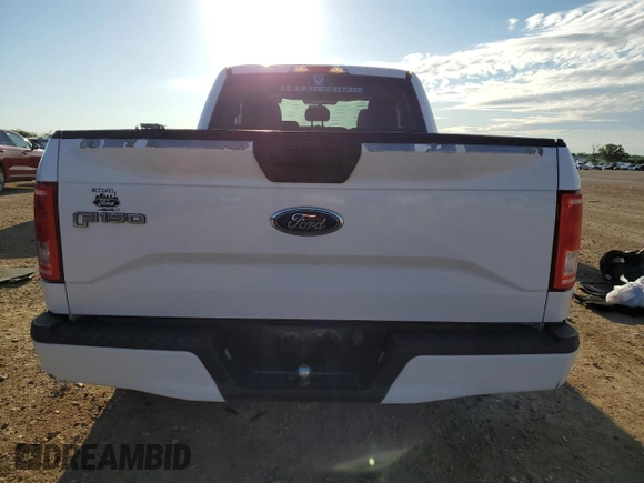 2017 Ford F-150 XL с VIN 1FTEX1CP6HKC60497, выставлен на аукционе Copart как лот 56528985 с пробегом 123 898 миль миль и Списание • Salvage title. История ставок и продаж доступна на DreamBid. Изображение 6.