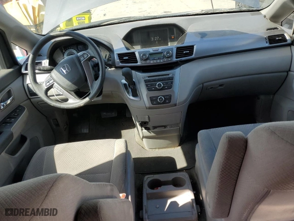 2014 Honda Odyssey LX with VIN 5FNRL5H29EB101385, listed as a Copart auction lot 53571095 with 137,067 mi miles and Salvage Title. Bid and sale history available at carsss.com. Image 8.