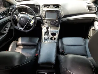 2017 Nissan Maxima Platinum with VIN 1N4AA6AP0HC442843, listed as a Copart auction lot 63185875 with 108,947 mi miles and Salvage title. Bid and sale history available at DreamBid. Image 8.