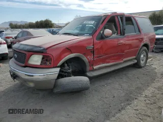 2000 Ford Expedition Eddie Bauer с VIN 1FMEU17L5YLB06434, выставлен на аукционе Copart как лот 88497425 с пробегом Не указан миль и Списание • Salvage title. История ставок и продаж доступна на DreamBid. Изображение 1.