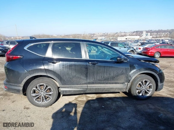 2021 Honda CR-V EX with VIN 2HKRW2H51MH618373, listed as a IAAI auction lot 41668325 with 80,608 mi miles. Bid and sale history available at carsss.com. Image 13.