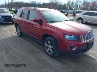 2017 Jeep Compass High Altitude with VIN 1C4NJDEB7HD103277, listed as a IAAI auction lot 41871629 with 145,051 mi miles. Bid and sale history available at carsss.com. Image 1.
