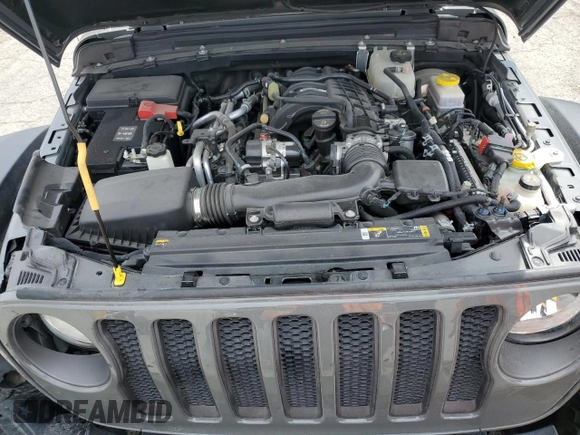 2023 Jeep Wrangler Rubicon with VIN 1C4JJXFG4PW523432, listed as a Copart auction lot 51642975 with 23,631 mi miles and Salvage title. Bid and sale history available at DreamBid. Image 11.