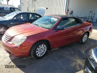 2008 Chrysler Sebring LX with VIN 1C3LC45K58N122040, listed as a Copart auction lot 82375204 with 135,105 mi miles and Non Repairable. Bid and sale history available at carsss.com. Image 1.