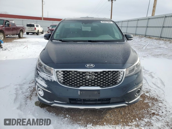 2015 Kia Sedona SX-L with VIN KNDME5C15F6056820, listed as a Copart auction lot 83827564 with 247,171 mi miles and Clean Title. Bid and sale history available at DreamBid. Image 5.
