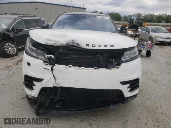 2021 Land Rover Range Rover Velar R-Dynamic S with VIN SALYT2EX9MA322561, listed as a Copart auction lot 50888593 with 16,821 mi miles. Bid and sale history available at carsss.com. Image 5.