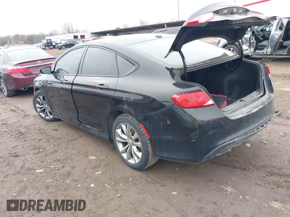 2016 Chrysler 200 S with VIN 1C3CCCBG6GN118068, listed as a IAAI auction lot 41465526 with 114,499 mi miles. Bid and sale history available at carsss.com. Image 3.