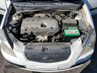 2006 Kia Rio SX with VIN KNADE163066058381, listed as a Copart auction lot 72277274 with 112,802 mi miles and Salvage Title. Bid and sale history available at carsss.com. Image 11.