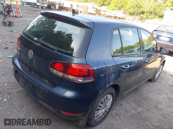 2012 Volkswagen Golf z VIN WVWDB7AJ4CW198112, wystawiony jako IAAI lot #42521399 z przebiegiem 174 458 mil mil oraz . Historia ofert i sprzedaży dostępna na DreamBid. Obrazek 4.