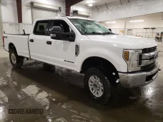 2019 Ford Super Duty F-250 SRW XL with VIN 1FT7W2BT0KED75716, listed as a Copart auction lot 47306715 with 0 mi miles and Salvage Title. Bid and sale history available at carsss.com. Image 4.