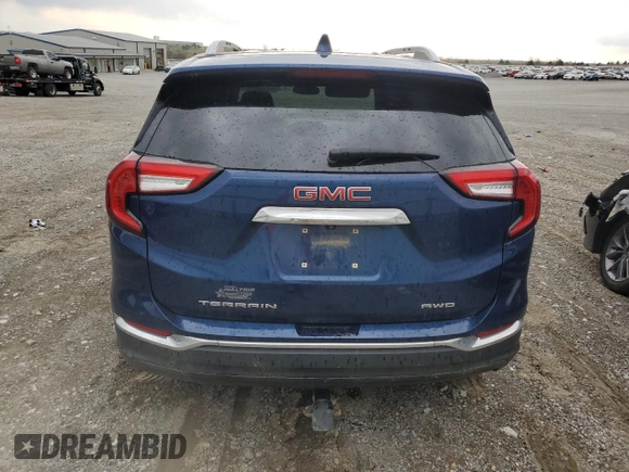 2022 GMC Terrain SLT с VIN 3GKALVEV6NL145992, выставлен на аукционе Copart как лот 52503015 с пробегом Не указан миль и Списание • Salvage title. История ставок и продаж доступна на DreamBid. Изображение 6.