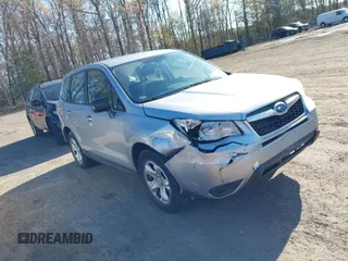2015 Subaru Forester 2.5i with VIN JF2SJAAC5FG520328, listed as a IAAI auction lot 42003120 with 227,222 mi miles. Bid and sale history available at carsss.com. Image 1.