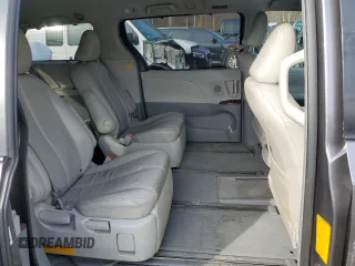 2011 Toyota Sienna XLE with VIN 5TDDK3DC7BS022224, listed as a Copart auction lot 53647105 with 168,291 mi miles and Salvage Title. Bid and sale history available at carsss.com. Image 11.