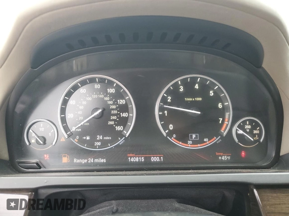2009 BMW 7 Series 750Li z VIN WBAKB83579CY57269, wystawiony jako Copart lot #42173805 z przebiegiem 140 815 mil mil oraz Szkoda całkowita • Salvage title. Historia ofert i sprzedaży dostępna na DreamBid. Obrazek 9.