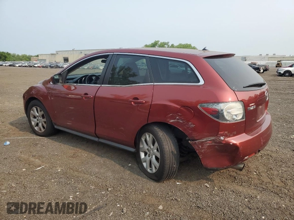 2008 Mazda CX-7 Grand Touring z VIN JM3ER29L880208537, wystawiony jako Copart lot #59418275 z przebiegiem 158 564 mil mil oraz Szkoda całkowita • Salvage title. Historia ofert i sprzedaży dostępna na DreamBid. Obrazek 2.