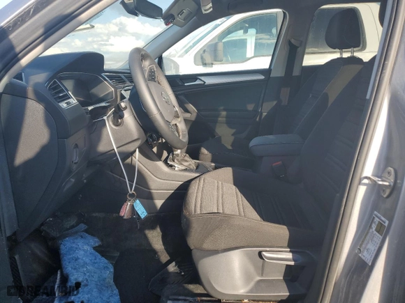 2024 Volkswagen Tiguan S with VIN 3VVRB7AX1RM119905, listed as a Copart auction lot 47146195 with 0 mi miles and Non Repairable. Bid and sale history available at carsss.com. Image 7.