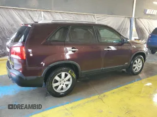 2011 Kia Sorento LX with VIN 5XYKTDA28BG109682, listed as a Copart auction lot 47684835 with 164,381 mi miles and Clean Title. Bid and sale history available at carsss.com. Image 3.