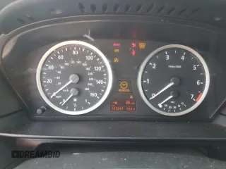 2007 BMW 5 Series 550i with VIN WBANB53507CP03981, listed as a Copart auction lot 50987905 with 163,247 mi miles and Salvage Title. Bid and sale history available at DreamBid. Image 9.