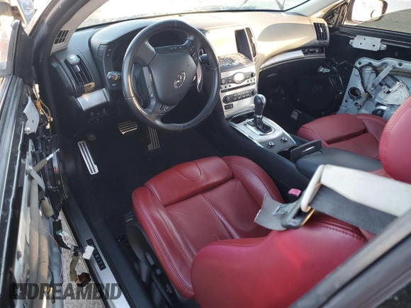 2013 Infiniti G37 IPL with VIN JN1CV6EK7DM900052, listed as a Copart auction lot 43222105 with Not Provided miles and Salvage Title. Bid and sale history available at carsss.com. Image 8.
