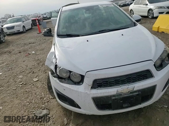 2013 Chevrolet Sonic LS z VIN 1G1JA6SHXD4228652, wystawiony jako Copart lot #48116655 z przebiegiem 170 306 mil mil oraz Szkoda całkowita • Salvage title. Historia ofert i sprzedaży dostępna na DreamBid. Obrazek 11.