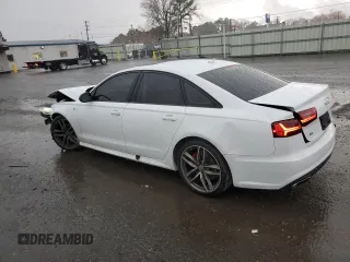 2017 Audi A6 Competition Prestige with VIN WAUF3AFC8HN057714, listed as a Copart auction lot 85747494 with 99,853 mi miles and Salvage Title. Bid and sale history available at carsss.com. Image 2.