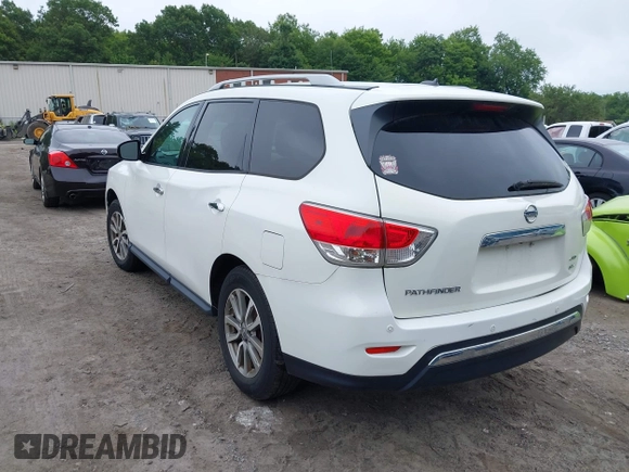 2013 Nissan Pathfinder Platinum with VIN 5N1AR2MM3DC678325, listed as a IAAI auction lot 42699635 with 145,344 mi miles and . Bid and sale history available at DreamBid. Image 3.