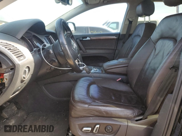 2015 Audi Q7 Premium Plus with VIN WA1LGAFEXFD017661, listed as a Copart auction lot 56394585 with 111,558 mi miles and Clean Title. Bid and sale history available at DreamBid. Image 7.