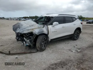2020 Chevrolet Blazer RS z VIN 3GNKBERS2LS631437, wystawiony jako Copart lot #85185324 z przebiegiem Nie podano mil oraz Nie do naprawy • Non repairable. Historia ofert i sprzedaży dostępna na DreamBid. Obrazek 1.