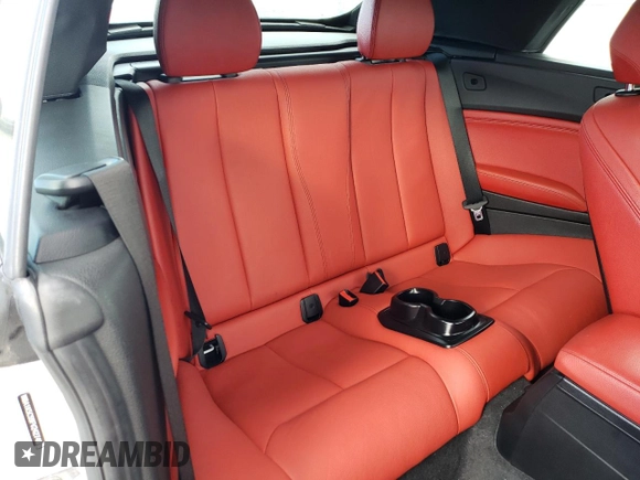 2015 BMW 2 Series 228i with VIN WBA1K5C59FV242748, listed as a Copart auction lot 36973793 with 50,602 mi miles and . Bid and sale history available at carsss.com. Image 10.