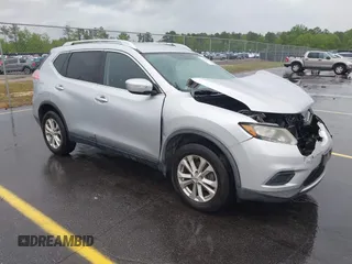 2015 Nissan Rogue SV with VIN KNMAT2MTXFP557333, listed as a IAAI auction lot 41967505 with 238,319 mi miles. Bid and sale history available at carsss.com. Image 1.