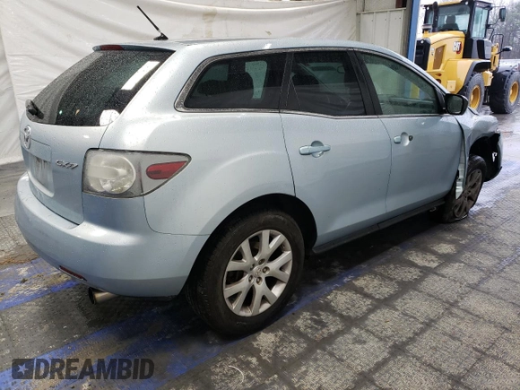 2007 Mazda CX-7 Sport with VIN JM3ER293670129222, listed as a Copart auction lot 45301485 with 169,509 mi miles and Salvage Title. Bid and sale history available at carsss.com. Image 3.