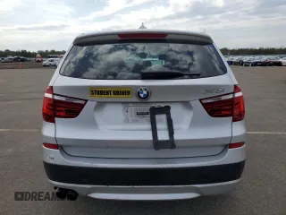 2013 BMW X3 xDrive28i with VIN 5UXWX9C5XD0A30504, listed as a Copart auction lot 53200135 with 52,252 mi miles and Salvage Title. Bid and sale history available at DreamBid. Image 6.