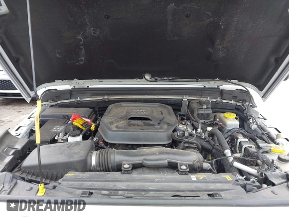2022 Jeep Wrangler Unlimited Rubicon z VIN 1C4HJXFN4NW123610, wystawiony jako IAAI lot #41396002 z przebiegiem 45 083 mil mil oraz . Historia ofert i sprzedaży dostępna na DreamBid. Obrazek 10.