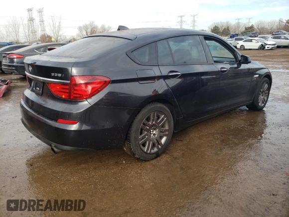 2012 BMW 5 Series GT 535i Gran Turismo xDrive with VIN WBASP2C5XCC338710, listed as a Copart auction lot 41994185 with 106,584 mi miles and Salvage Title. Bid and sale history available at DreamBid. Image 3.
