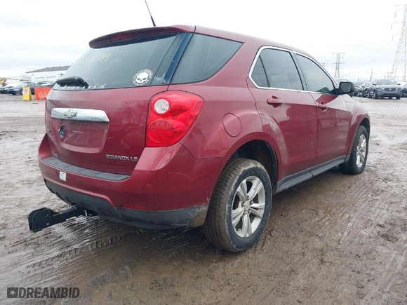 2010 Chevrolet Equinox LS with VIN 2CNALBEW8A6307344, listed as a IAAI auction lot 41488449 with 170,000 mi miles. Bid and sale history available at carsss.com. Image 4.
