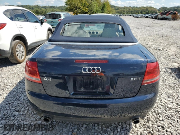 2008 Audi A4 2.0T с VIN WAUAF48HX8K003764, выставлен на аукционе Copart как лот 72354904 с пробегом 73 342 миль миль и Списание • Salvage title. История ставок и продаж доступна на DreamBid. Изображение 6.