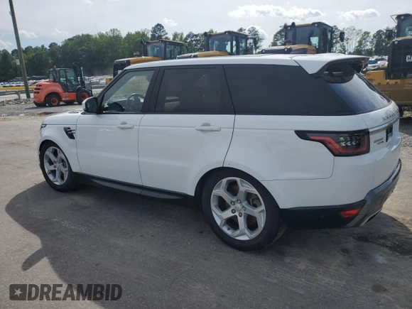 2018 Land Rover Range Rover Sport HSE with VIN SALWR2RV8JA189575, listed as a Copart auction lot 56455735 with 87,717 mi miles and Clean Title. Bid and sale history available at DreamBid. Image 2.