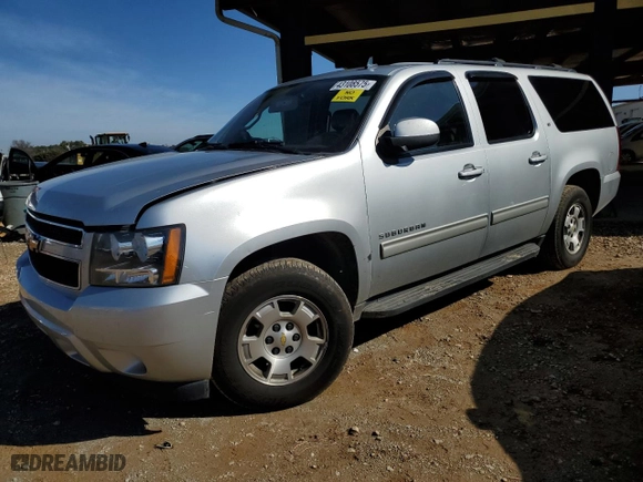2012 Chevrolet Suburban LT with VIN 1GNSCJE02CR167868, listed as a Copart auction lot 43108575 with 206,082 mi miles and Salvage Title. Bid and sale history available at carsss.com. Image 1.