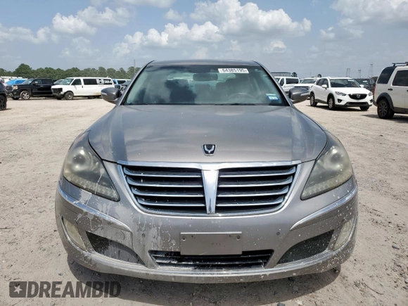 2012 Hyundai Equus Signature с VIN KMHGH4JH3CU051634, выставлен на аукционе Copart как лот 64385195 с пробегом 133 692 миль миль и Чистый • Clean title. История ставок и продаж доступна на DreamBid. Изображение 5.
