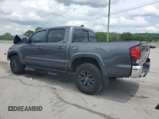 2022 Toyota Tacoma SR with VIN 3TYAX5GN9NT038043, listed as a Copart auction lot 55555025 with 31,648 mi miles and Salvage title. Bid and sale history available at DreamBid. Image 2.