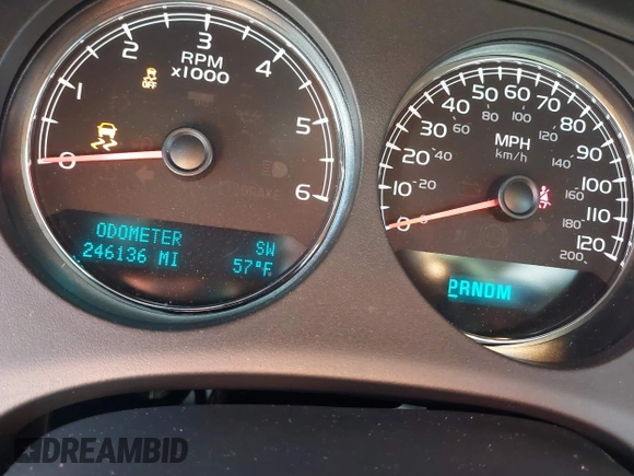 2012 Chevrolet Tahoe LS с VIN 1GNSCAE06CR257864, выставлен на аукционе IAAI как лот 41603944 с пробегом 246 136 миль миль и . История ставок и продаж доступна на DreamBid. Изображение 7.