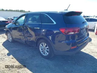 2019 Kia Sorento LX with VIN 5XYPG4A3XKG523100, listed as a IAAI auction lot 41814743 with 138,767 mi miles and . Bid and sale history available at carsss.com. Image 3.