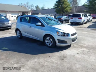 2013 Chevrolet Sonic LT with VIN 1G1JC6SGXD4218978, listed as a IAAI auction lot 42035596 with 138,924 mi miles. Bid and sale history available at carsss.com. Image 1.
