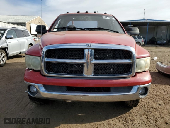 2003 Dodge Ram 3500 ST with VIN 3D7LU38CX3G854646, listed as a Copart auction lot 86825654 with 191,108 mi miles and Salvage Title. Bid and sale history available at carsss.com. Image 5.